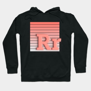 R - letter Hoodie